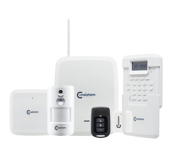 Kit Alarme sem fio monitorado e não monitorado